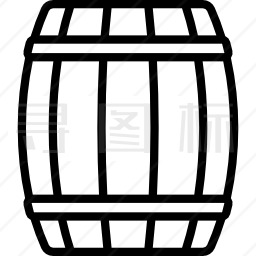 酒桶图标