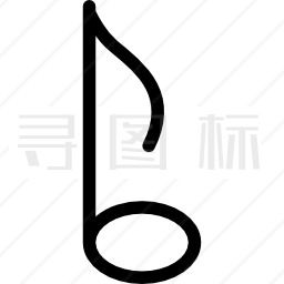 第八音符图标