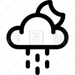 雨图标