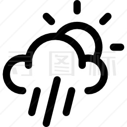 雨图标