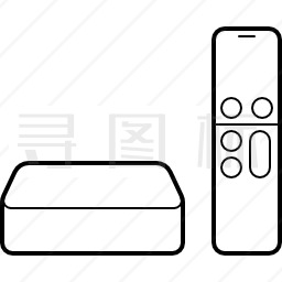 苹果电视图标