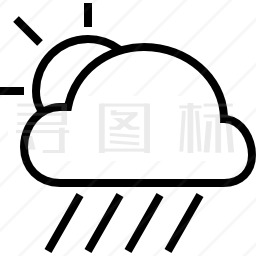 雨图标