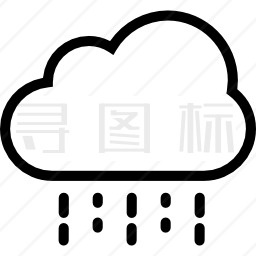 雨图标