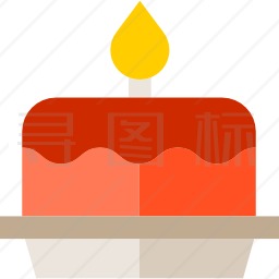 生日蛋糕图标