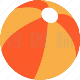 沙滩球图标