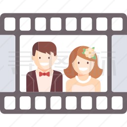 婚礼录像图标