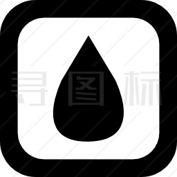 水滴图标