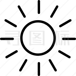 太阳图标