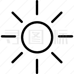 太阳图标