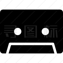 盒式录音带图标