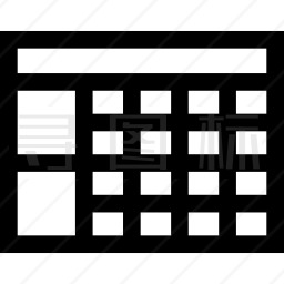 表格图标