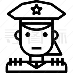 女警察图标