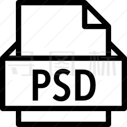 PSD图标