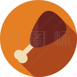 鸡肉图标