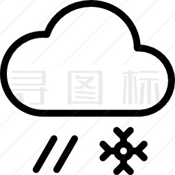 雨图标