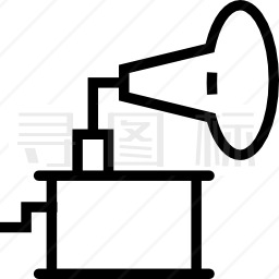 留声机图标