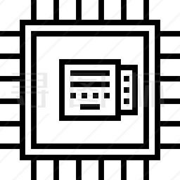 微芯片图标