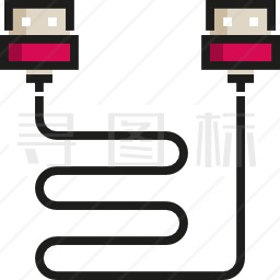 USB电缆图标