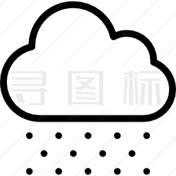 冰雹图标