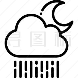 雨图标