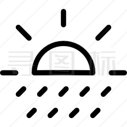 雨图标