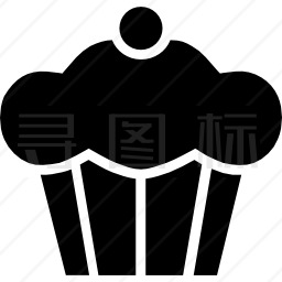 纸杯蛋糕图标