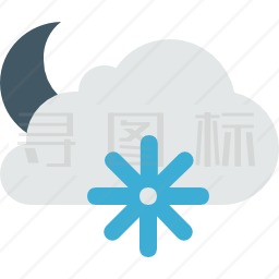 下雪图标