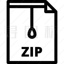 zip图标