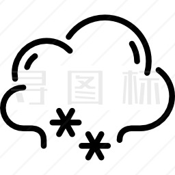 下雪图标