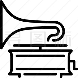 留声机图标