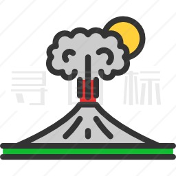 火山图标