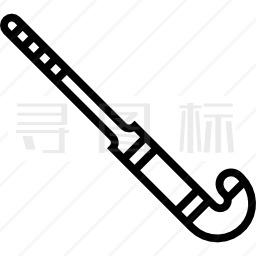 曲棍球棍棍棍图标