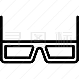 3D眼镜图标