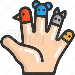 手指玩偶图标