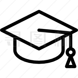 学位帽图标