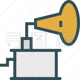 留声机图标