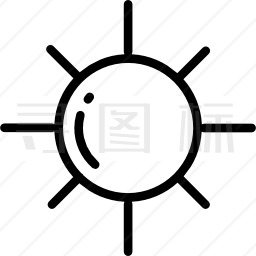 太阳图标