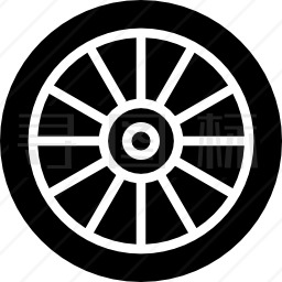 铝合金轮毂图标