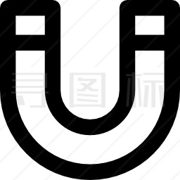 U形磁铁图标