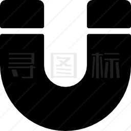 U形磁铁图标