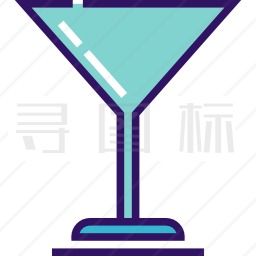 鸡尾酒杯图标