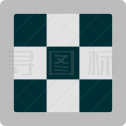 国际象棋棋盘图标