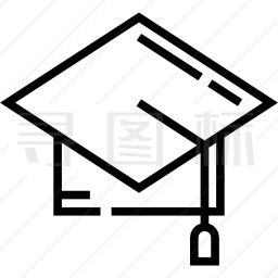 学位帽图标