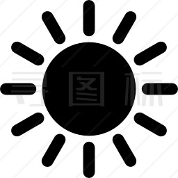 太阳图标