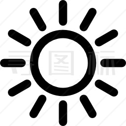 太阳图标