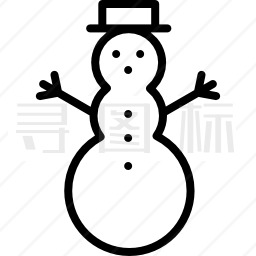 雪人图标