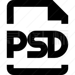 PSD图标