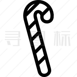 糖果手杖图标