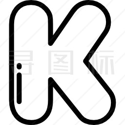 K图标