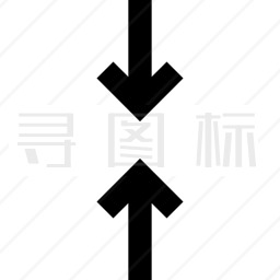 收缩图标